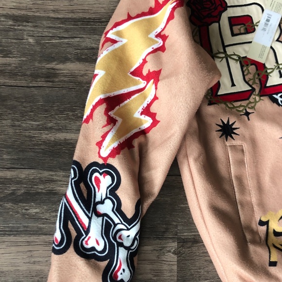 Reason One of A Kind Varsity Jacket - Picture 6 of 15